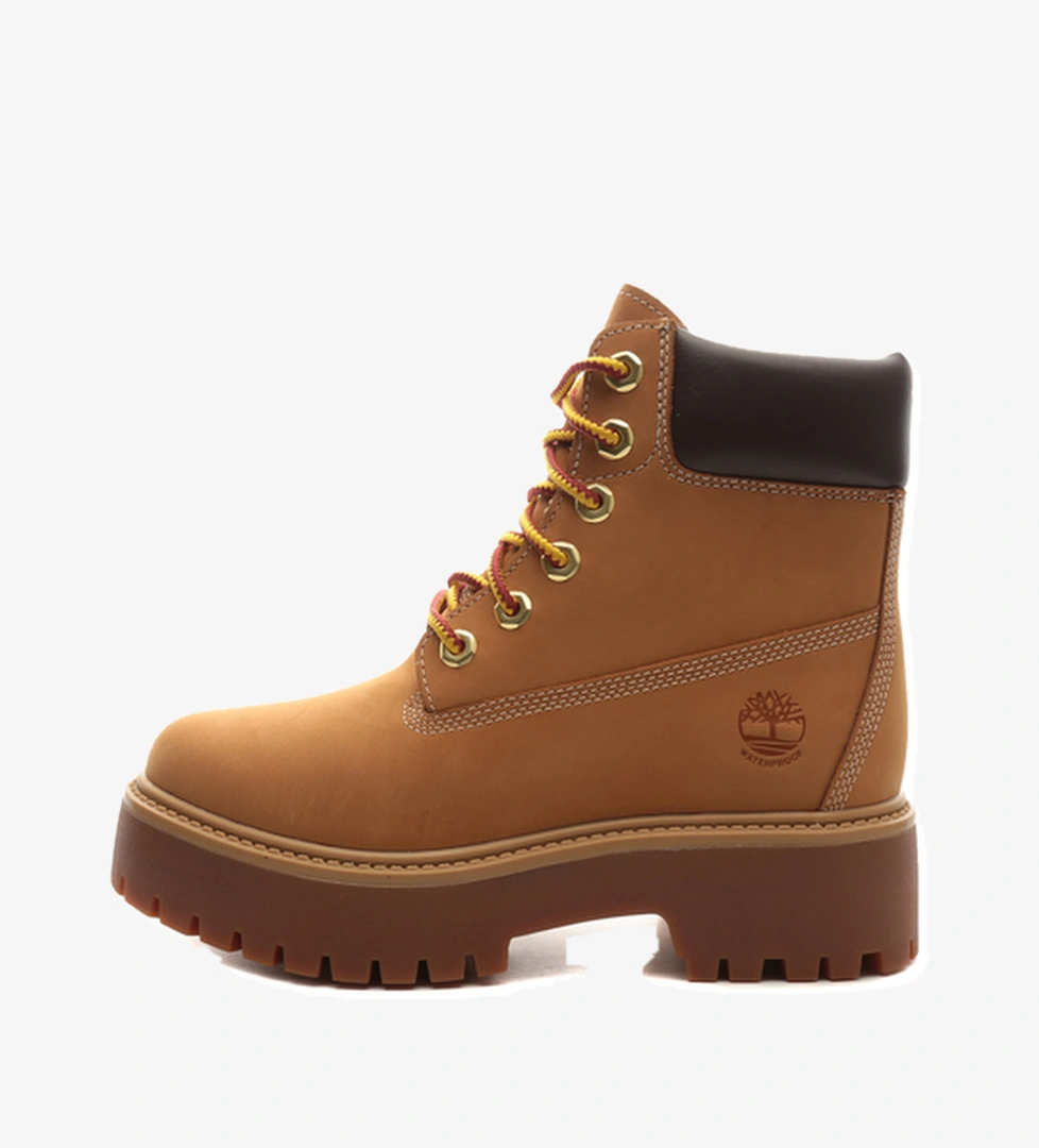 Timberland Timberland Stone Street 6 Inch Lace Up Waterproof B Kadın Bot Ve Çizme Sarı model görseli
