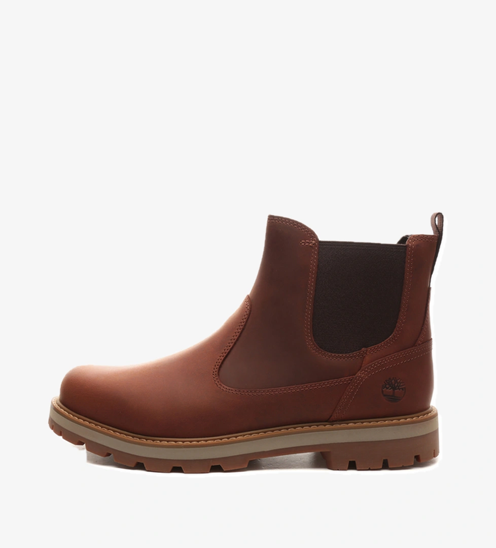 Timberland Brıtton Road Mıd Chelsea Boot Erkek Bot Ve Çizme Kahve - Görsel 1