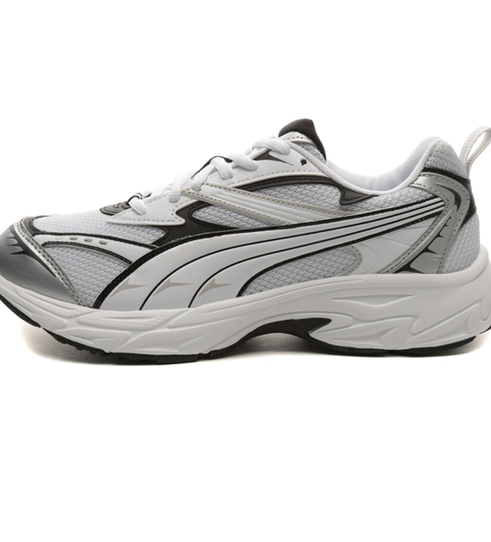 Puma Morphic Base Erkek Spor Ayakkabı Beyaz - Görsel 1