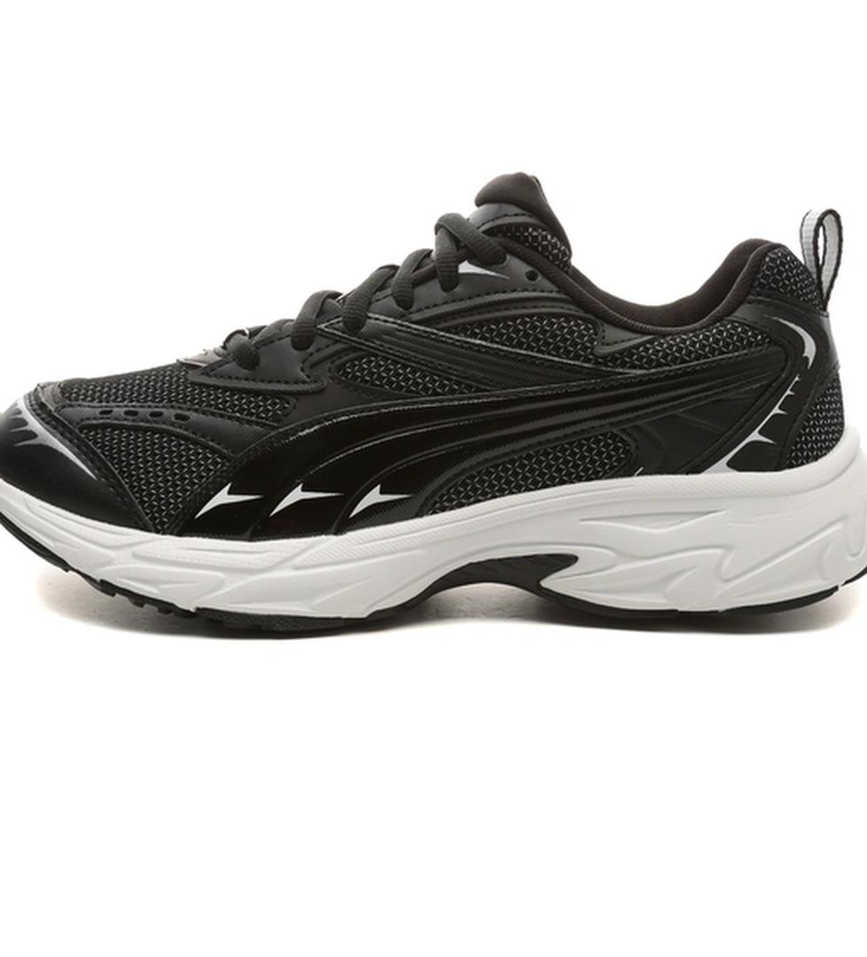 Puma Morphic Base Erkek Spor Ayakkabı Siyah - Görsel 1