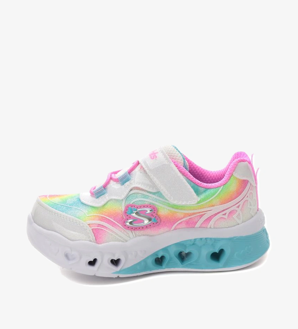 Skechers Flutter Heart Lıghts Bebek Spor Ayakkabı Beyaz
