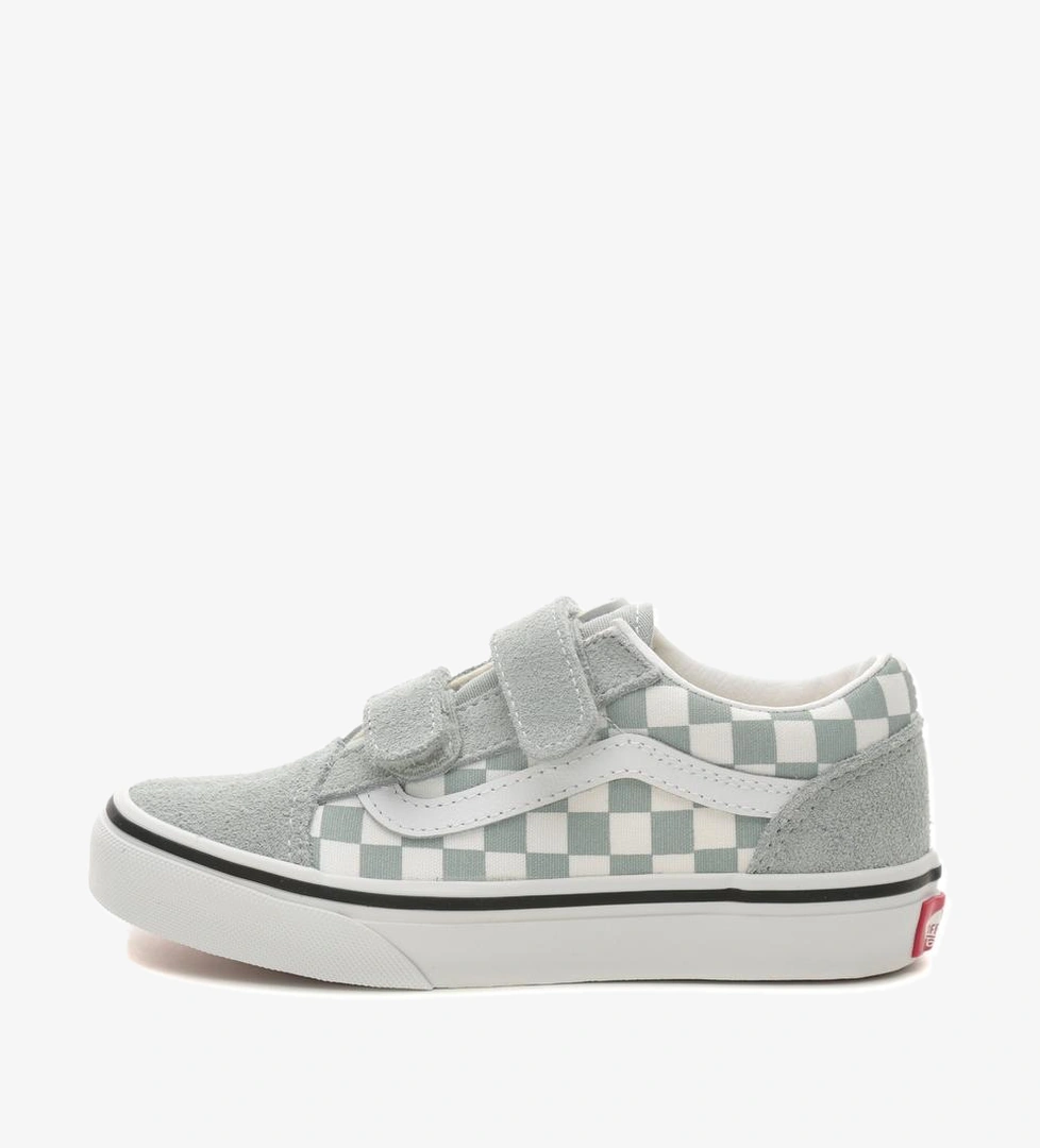 Vans Old Skool V Çocuk Spor Ayakkabı Gri - Görsel 1