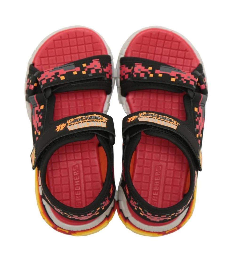 Skechers Megasplash 4K Çocuk Sandalet Siyah - Görsel 1