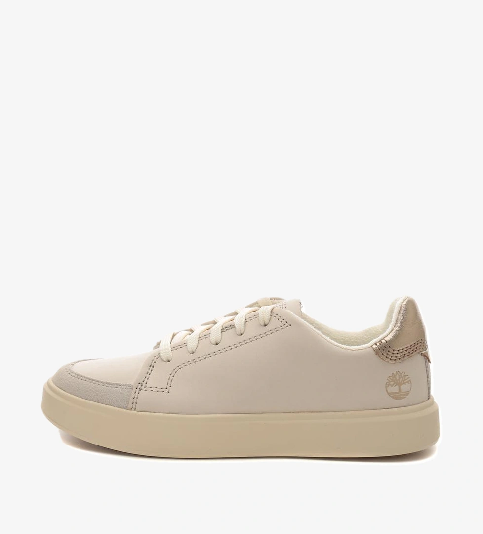 Timberland Timberland Emerson Street Low Lace Up Sneaker Kadın Spor Ayakkabı Krem model görseli