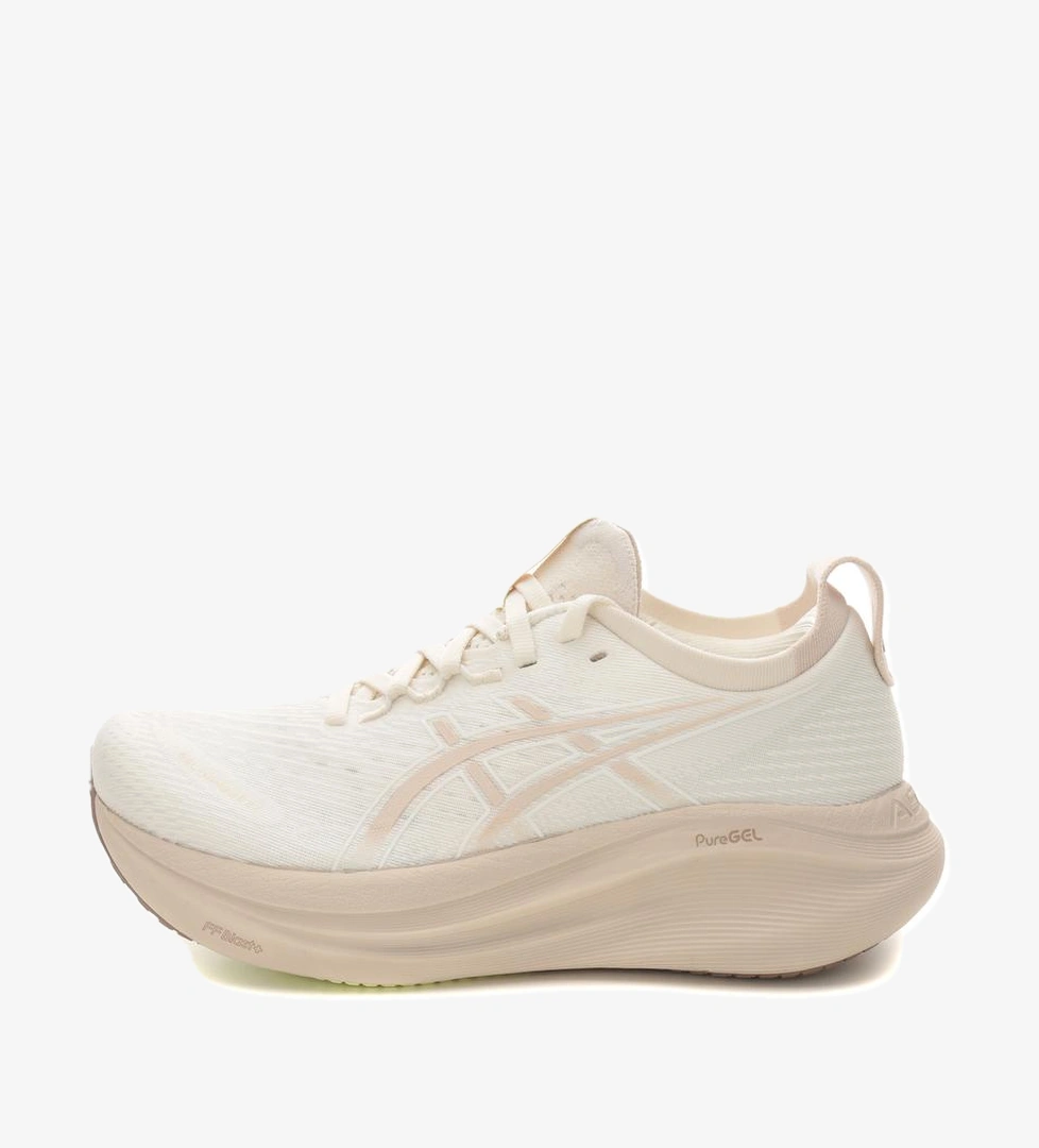 Asics Asics Gel-Nımbus 27 Kadın Spor Ayakkabı Krem model görseli