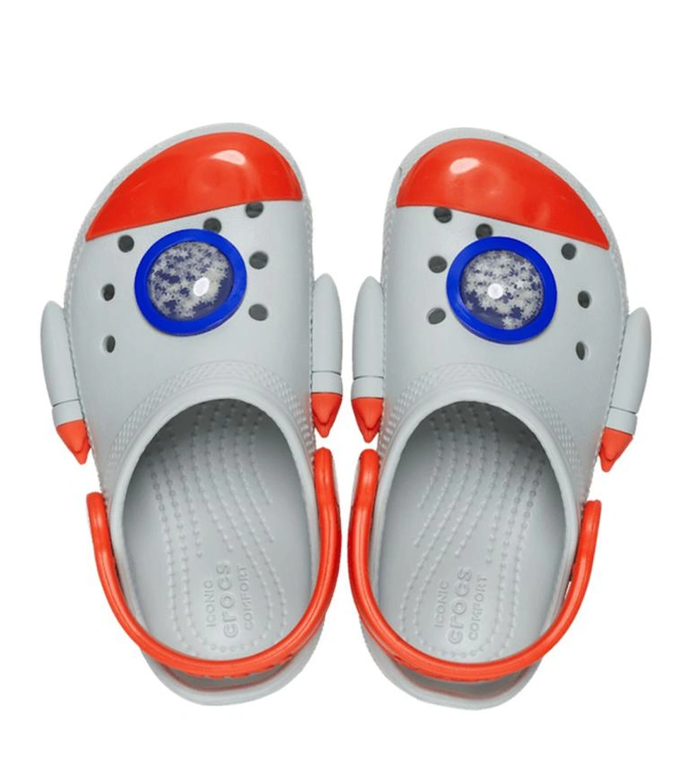Crocs Crocs Classic Rocket Ship Clog T Çocuk Terlik Beyaz model görseli