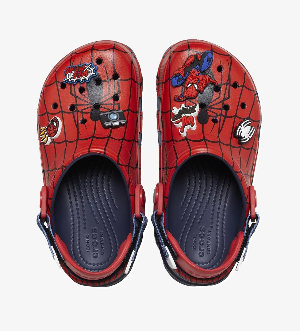 Crocs Spider-Man All Terrain Clog T Çocuk Terlik Kırmızı - Görsel 1