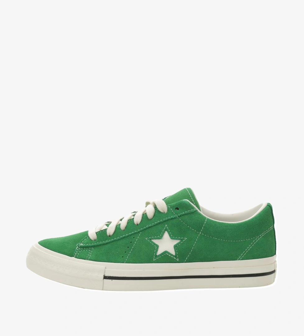 Converse One Star 95 Erkek Spor Ayakkabı Yeşil - Görsel 1
