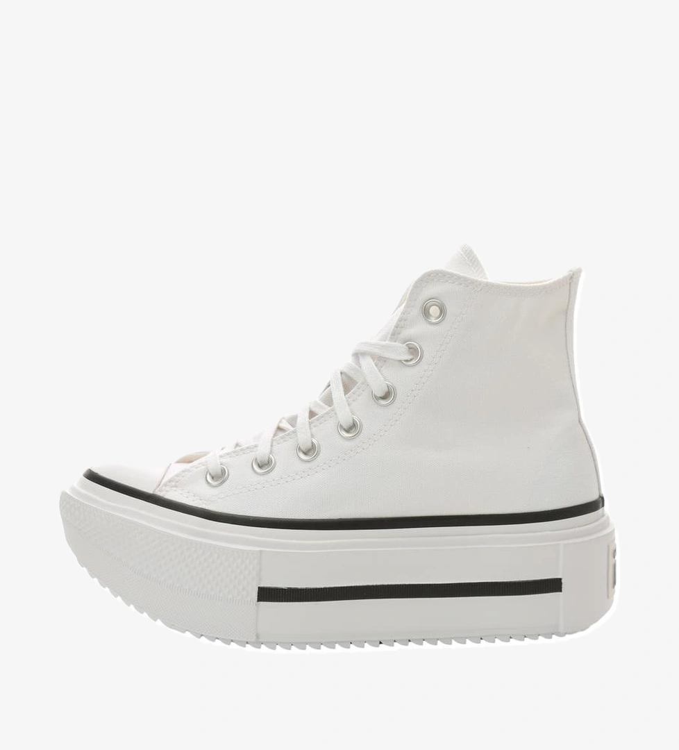 Converse Converse Chuck Taylor All Star Lıft Double Stack Kadın Spor Ayakkabı Beyaz model görseli