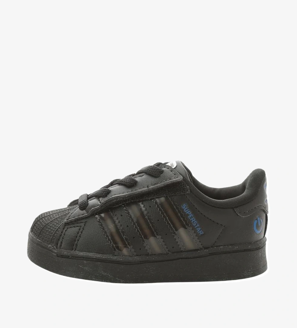 adidas Superstar Led Lıghts Cf El I Bebek Spor Ayakkabı Siyah - Görsel 1