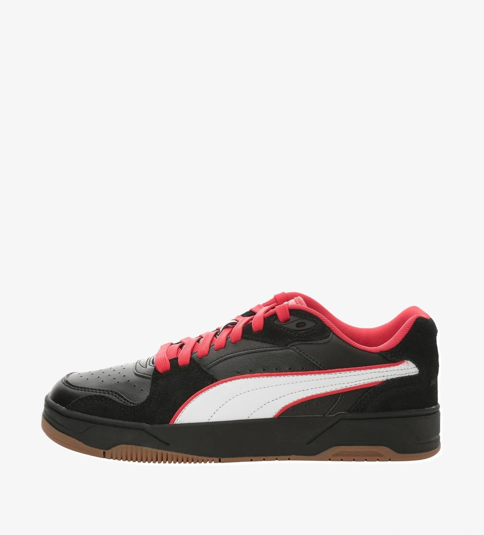 Puma Ferrari Rbd Break Low Spor Ayakkabı Siyah - Görsel 1
