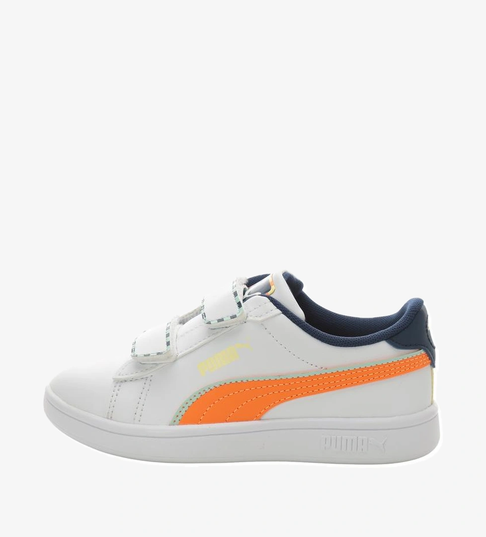 Puma Puma Smash 3.0 Playdate V Ps Çocuk Spor Ayakkabı Beyaz model görseli