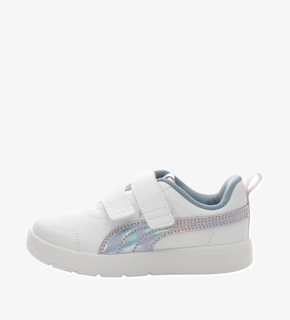 Puma Puma Courtflexv3 Space Belle V Ps Çocuk Spor Ayakkabı Beyaz model görseli