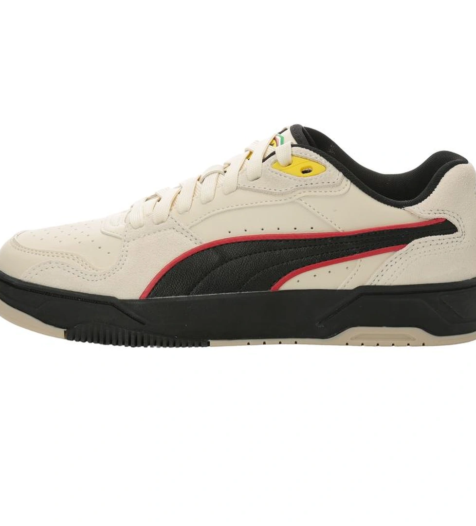 Puma Ferrari Rbd Break Low Spor Ayakkabı Krem