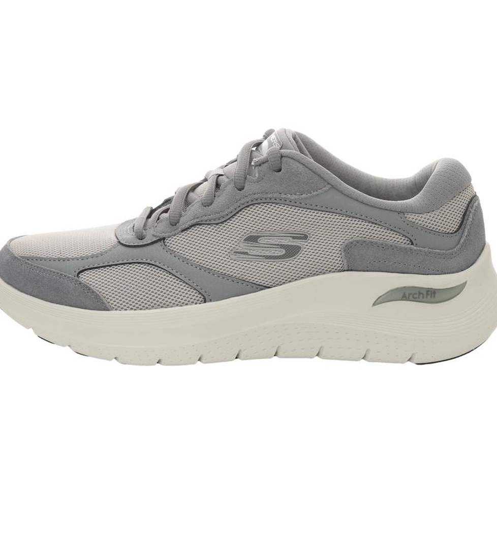 Skechers Arch Fit 2.0 - The Keep Erkek Spor Ayakkabı Gri