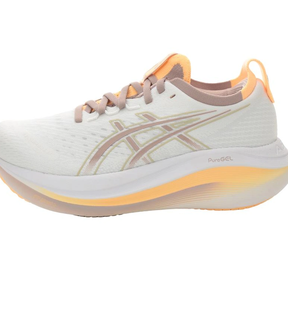 Asics Gel-Nımbus 27 Kadın Spor Ayakkabı Beyaz - Görsel 1