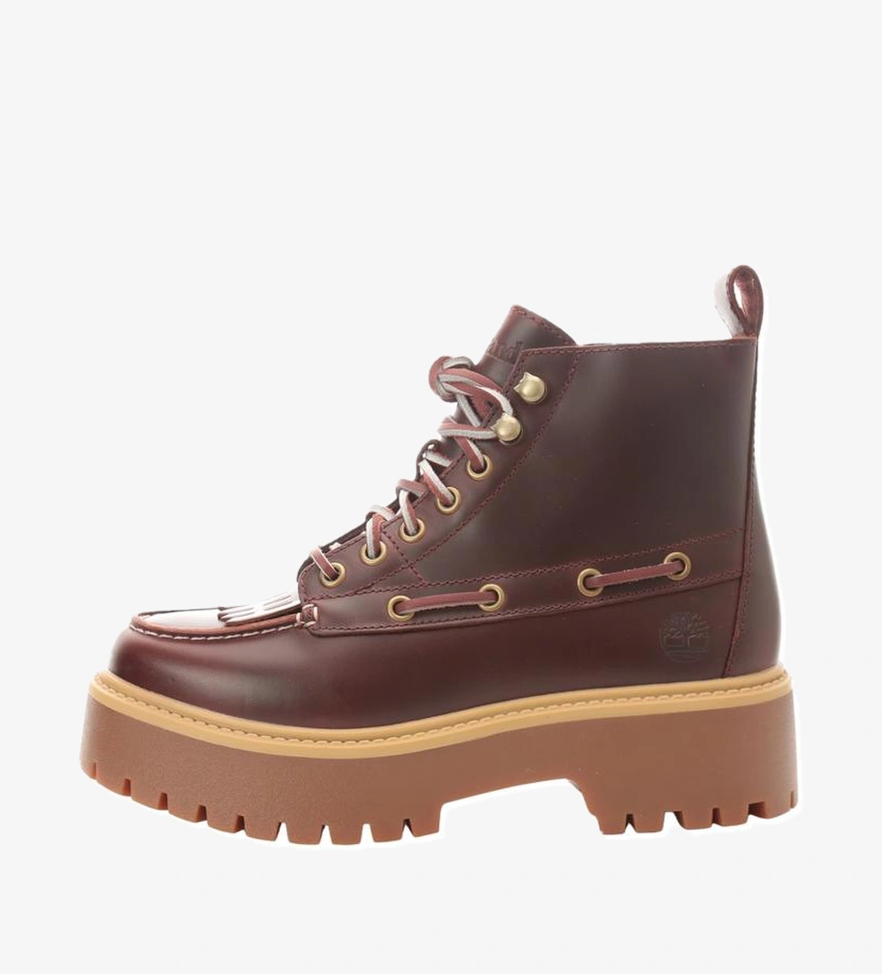 Timberland Timberland Stone Street Mıd Lace Up Boot Kadın Bot Ve Çizme Kahve model görseli