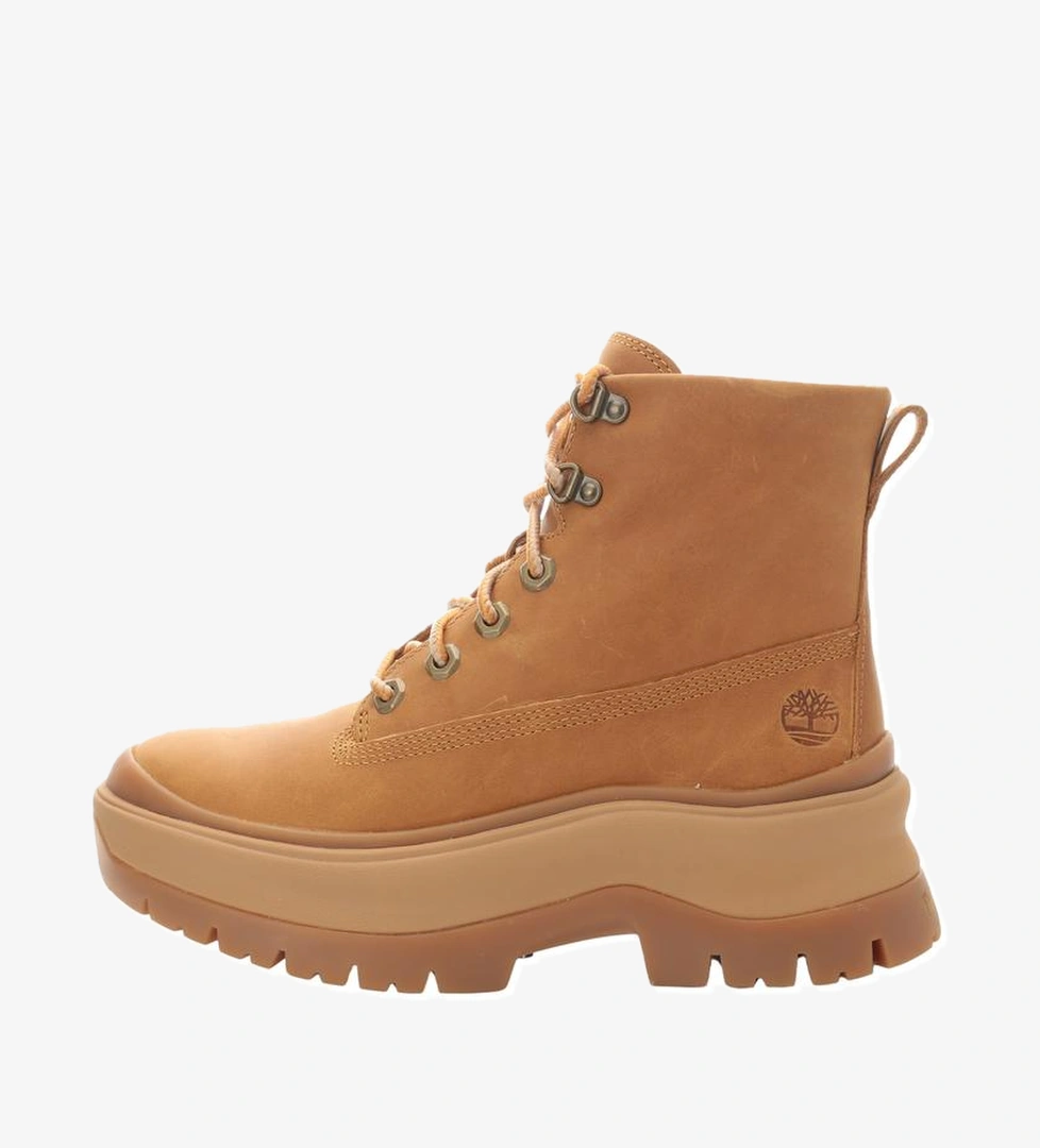 Timberland Timberland Roxie Lane Mıd Lace Up Boot Kadın Bot Ve Çizme Kahve model görseli