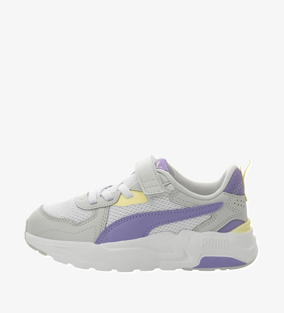 Puma Trinity Lite Ac+ Ps Pristine- White- Çocuk Spor Ayakkabı Beyaz