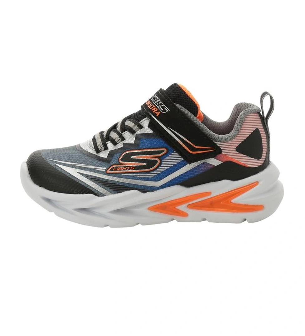 Skechers Flexglow Ultra Bebek Spor Ayakkabı Antrasit - Görsel 1