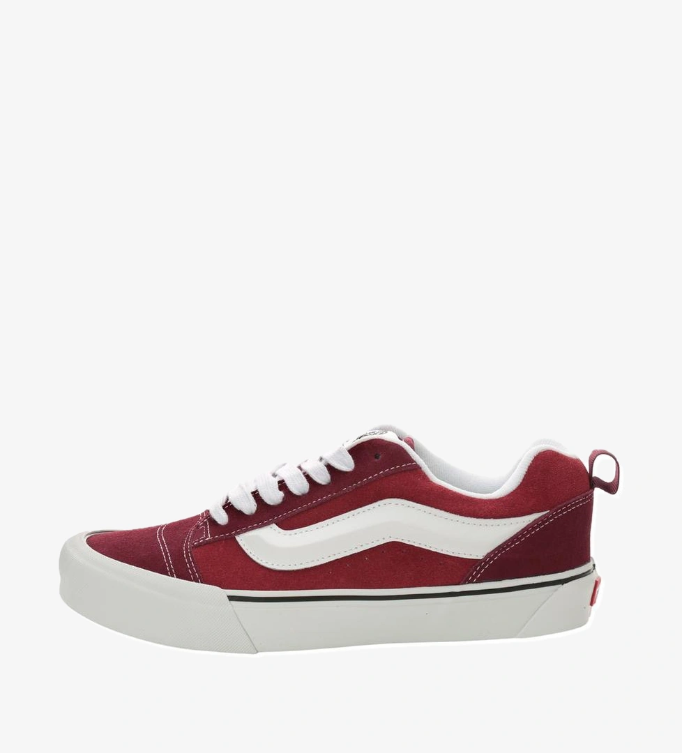 Vans Knu Skool Spor Ayakkabı Bordo - Görsel 1