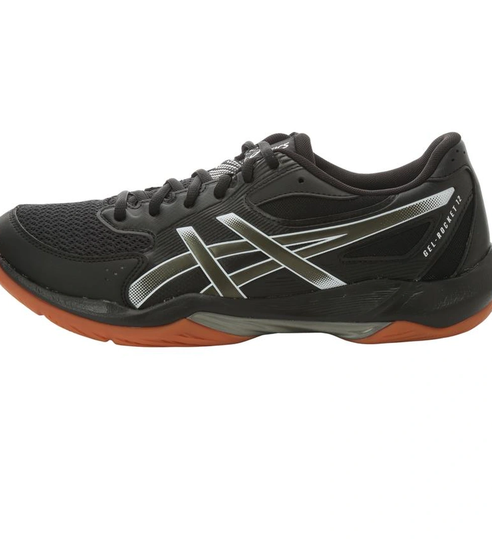 Asics Gel-Rocket 12 Erkek Spor Ayakkabı Siyah - Görsel 1