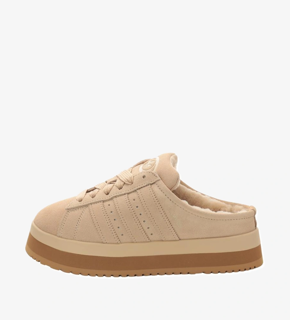 adidas Campus 00S Wtr Lo W Kadın Terlik Krem - Görsel 1