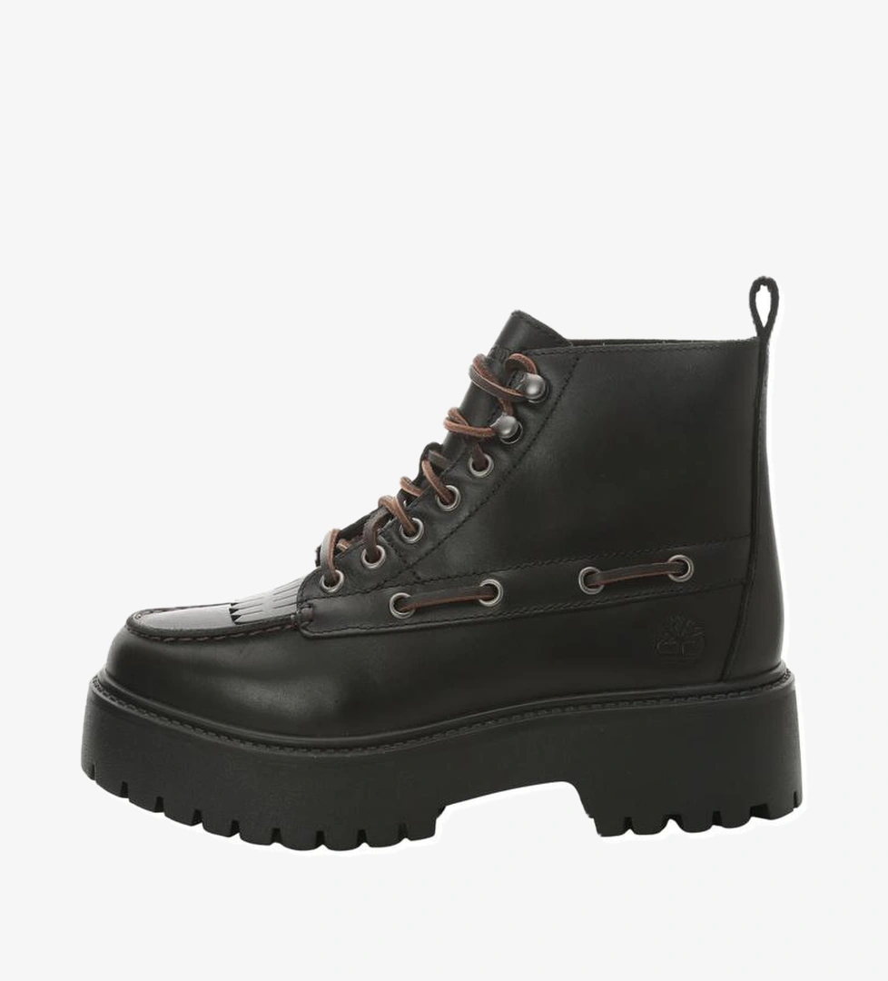 Timberland Timberland Stone Street Mıd Lace Up Boot Kadın Bot Ve Çizme Siyah model görseli