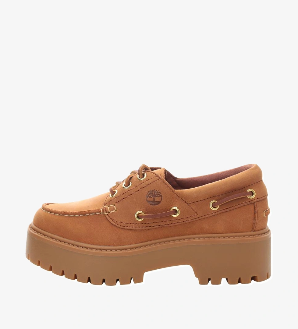 Timberland Stone Street Boat Shoe Kadın Spor Ayakkabı Turuncu - Görsel 1