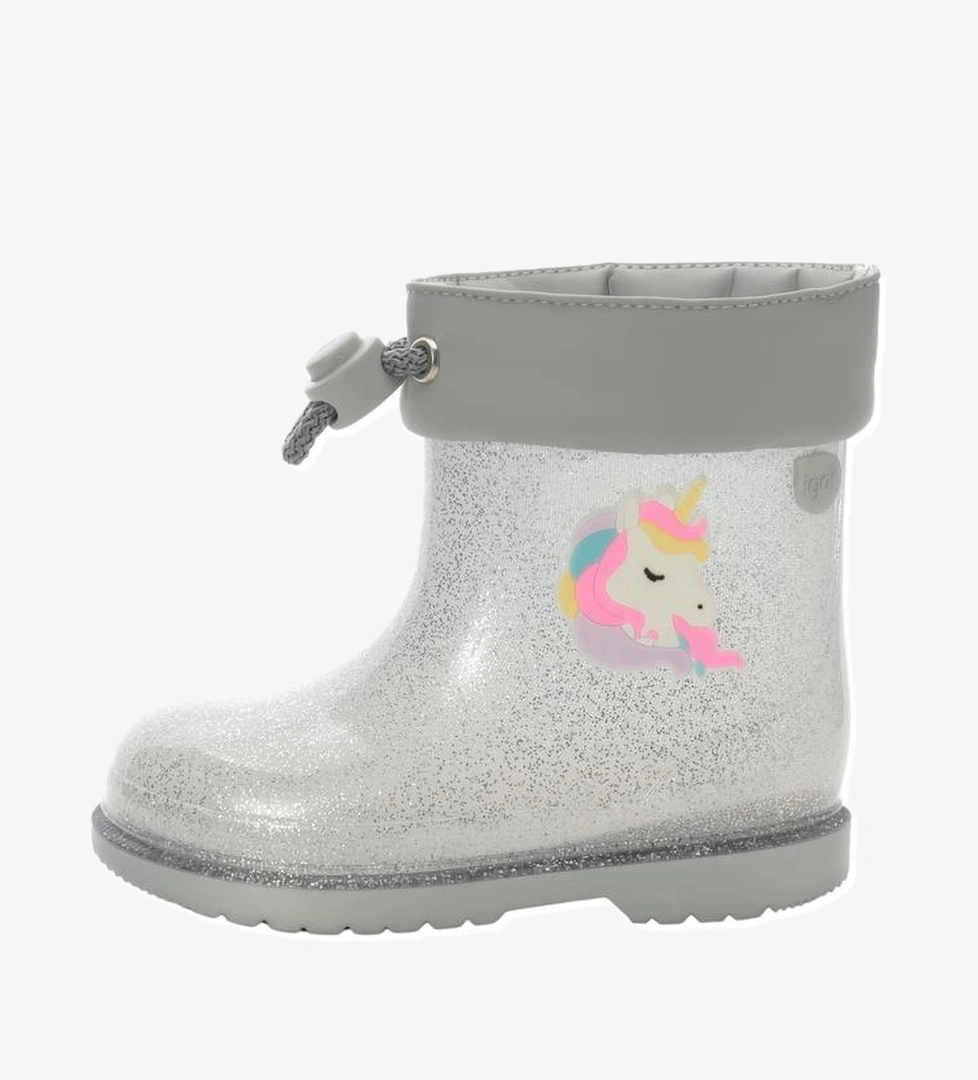 Igor İgor W10339 Bımbı Unıcornıo Glıtter Çocuk Bot Ve Çizme Gri model görseli