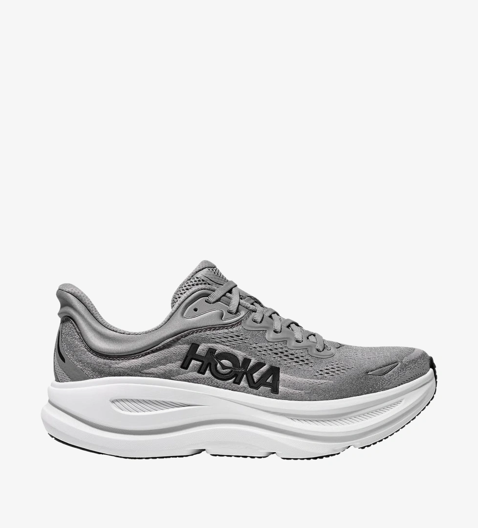 Hoka Bondi 9 Erkek Spor Ayakkabı Gri