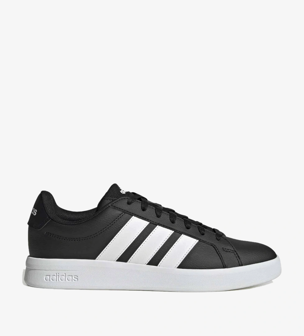 adidas Grand Court Base 3.0 Erkek Spor Ayakkabı Siyah
