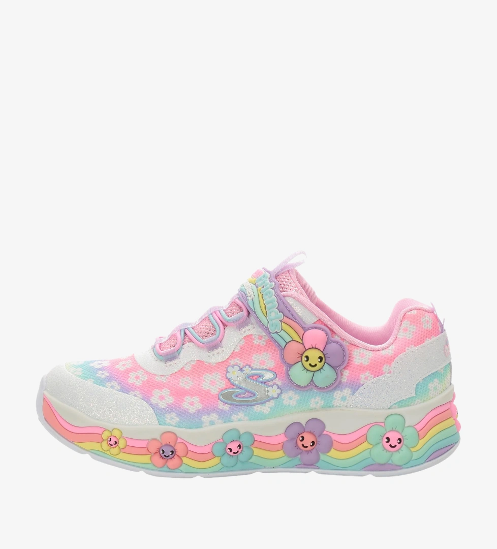 Pembe Skechers Flower