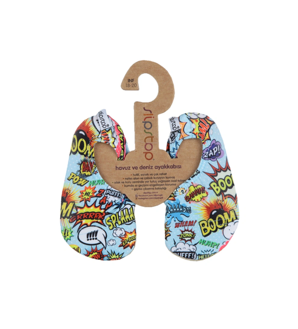 Slipstop Boom Çocuk Havuz Ve Deniz Ayakkabısı Beyaz