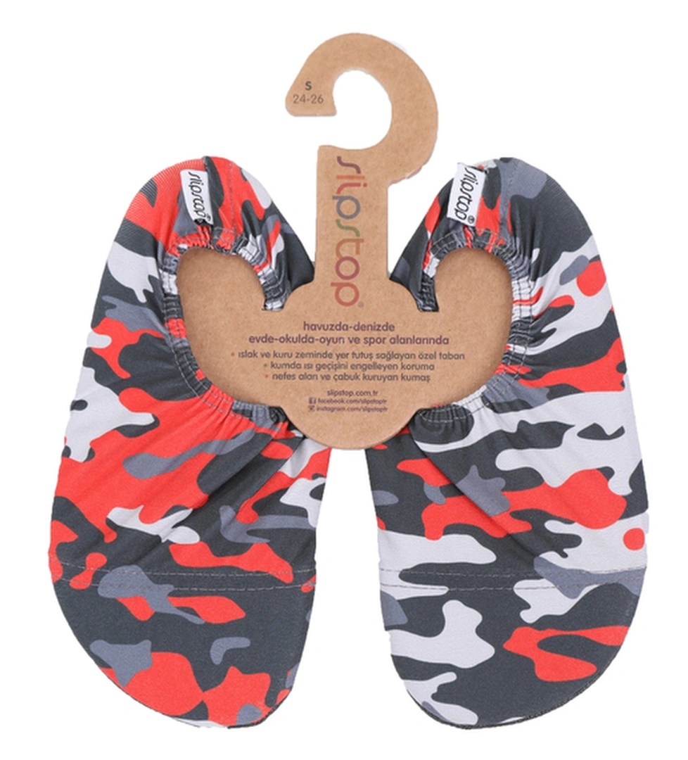 Slipstop Desert Junior Çocuk Havuz Ve Deniz Ayakkabısı Gri - Görsel 1