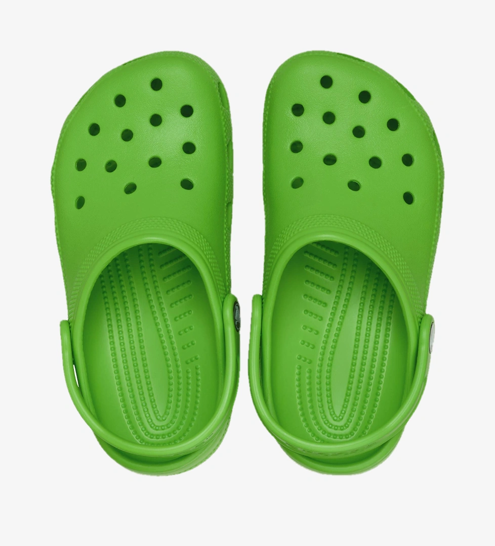 Yeşil Crocs Classic