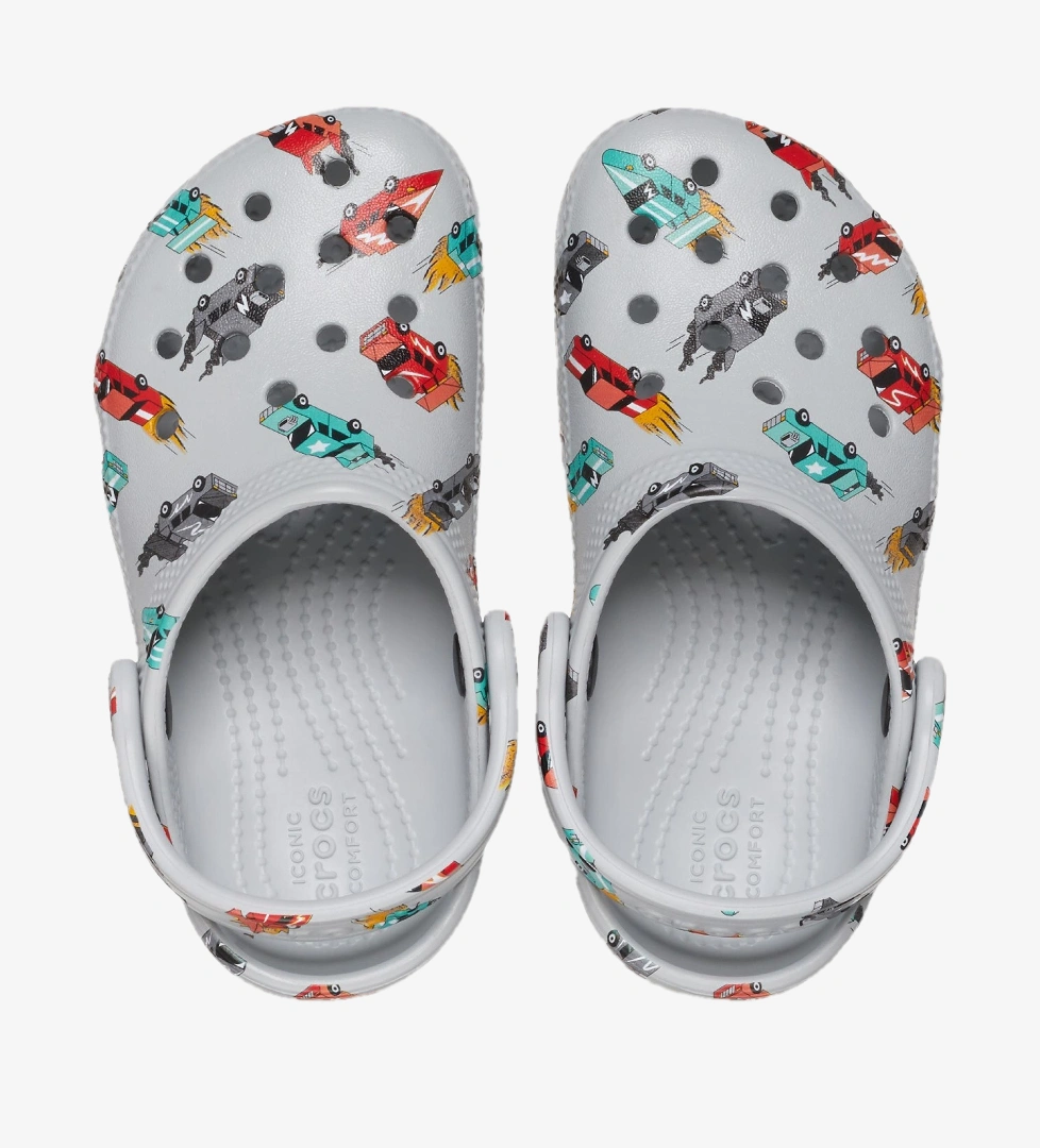 Gri Crocs Classic Race