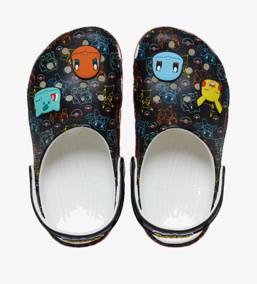 Lacivert Crocs Pokemon Print