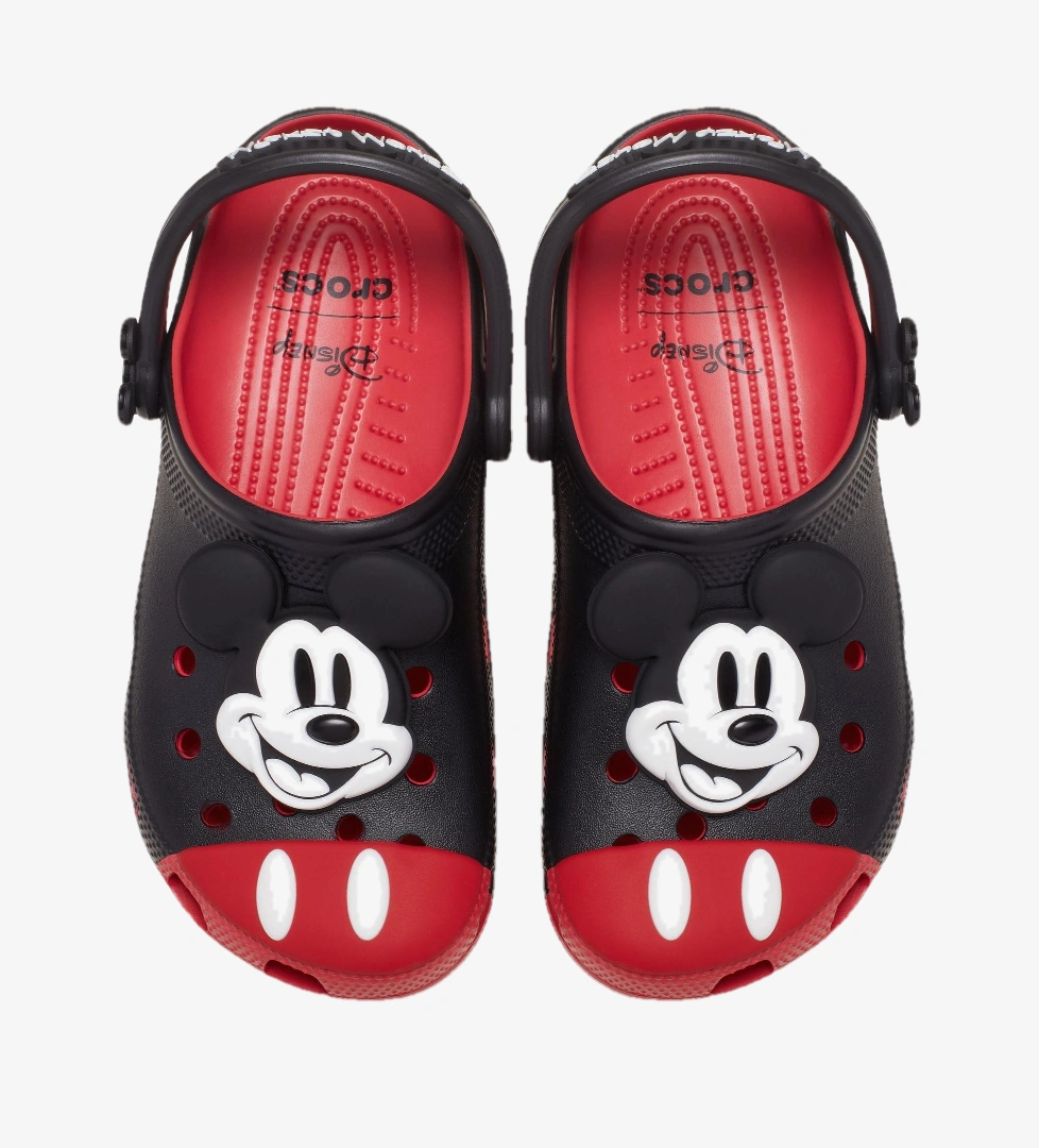 Siyah Crocs Mickey Mouse